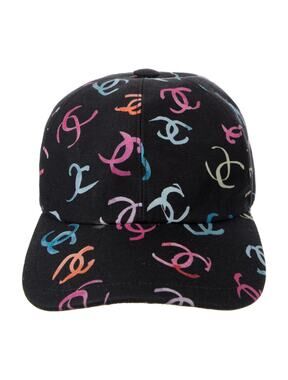 CHANEL | Accessories | Chanel Black Dark Gray Multi Cotton  display picture 2